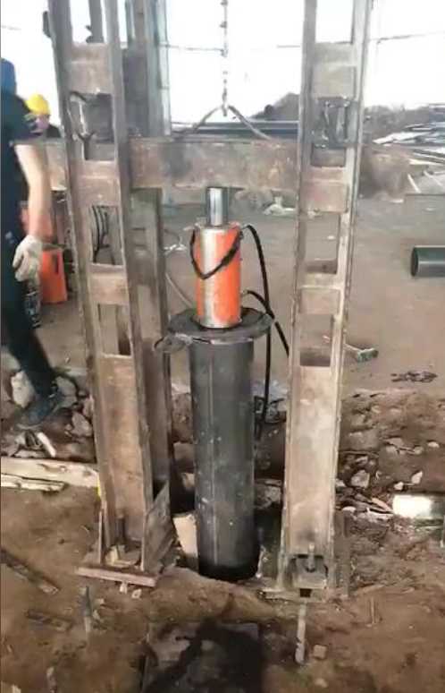 阜阳太和县钢管桩加固